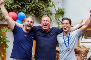 Woute: Nick Sloesen, Giel Hovens en Loy Smith